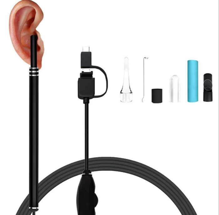 3-in-1 USB&Android&Type-c Ear Cleaning Endoscope HD Visual Ear Spoon Multifunctional Earpick With Mini Camera Ear Health Care Cleaning Tool - Image 5