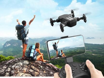 LS-MIN four-axis folding aircraft