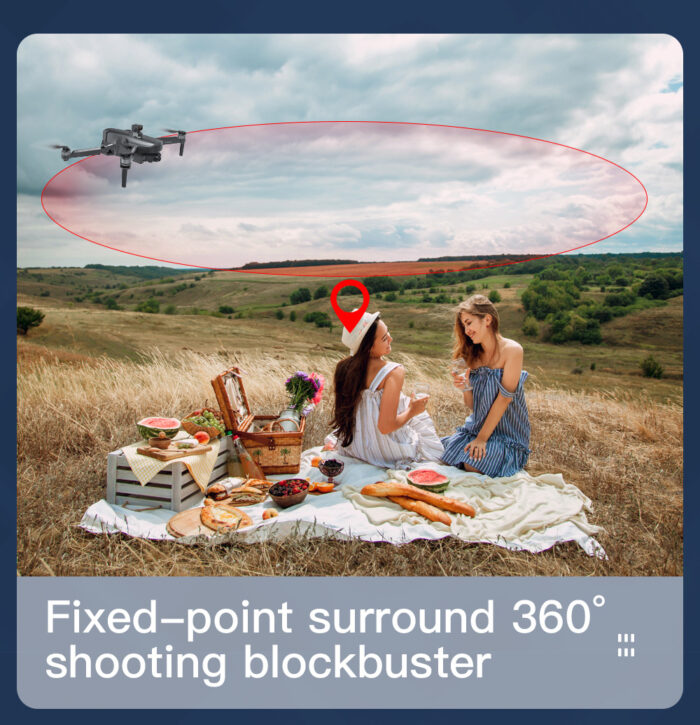 SG908MAX Kun 2 Upgrade Image Transmission Aerial Photography UAV GPS Quadcopter - Image 2
