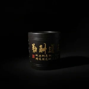 Heaven rewards hard work, Black Clay Motivational Pen Holder