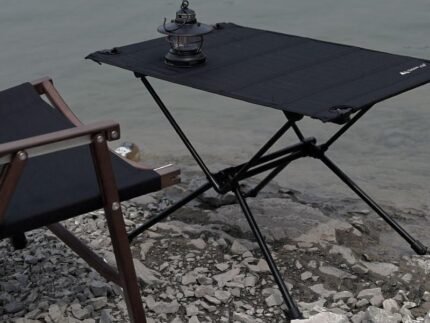 Camping Tent Portable Aluminum Alloy Stand Dining Table