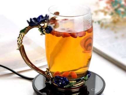 Coffee Mug Cup Warmer for Home Office Milk Tea Water Heating