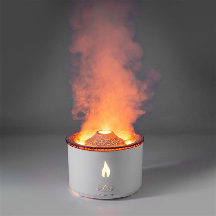 New Creative Volcano Aromatherapy Machine Flame Lamp Belt Essential Oil - Image 4
