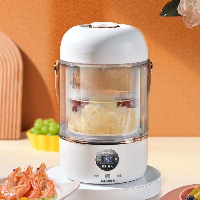 110V220V Smart Electric Stew Cooker Personal Portable Electric Stew Pot - Image 10