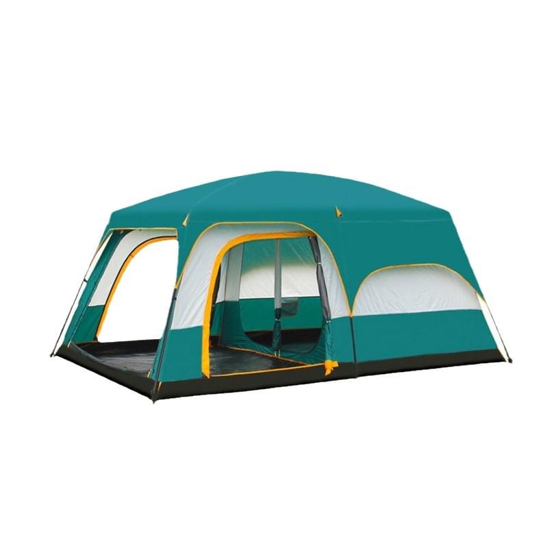 Tent outdoor camping overnight two-bedroom one-living room folding portable thickened rainproof outdoor sunshade camping equipment